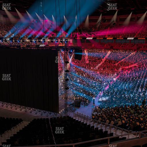 T-Mobile Arena - Section 104 Seat View
