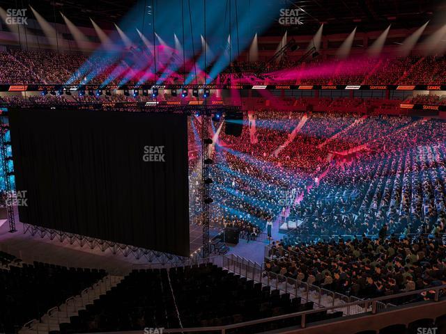 T-Mobile Arena - Section 104 Seat View