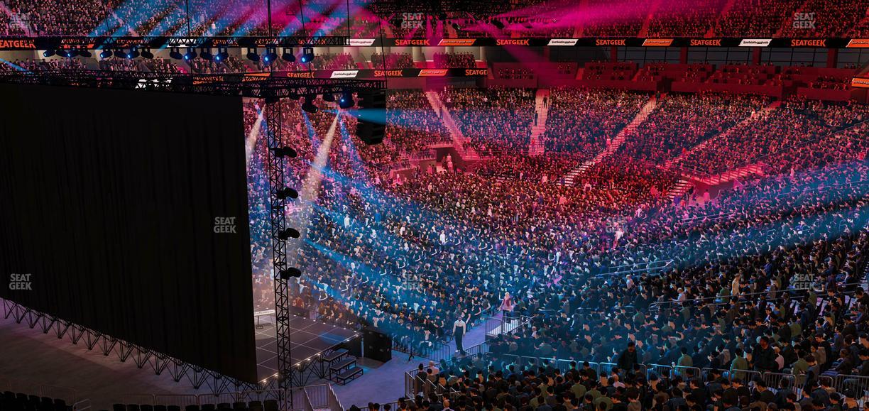 T-Mobile Arena - Section 105 Seat View