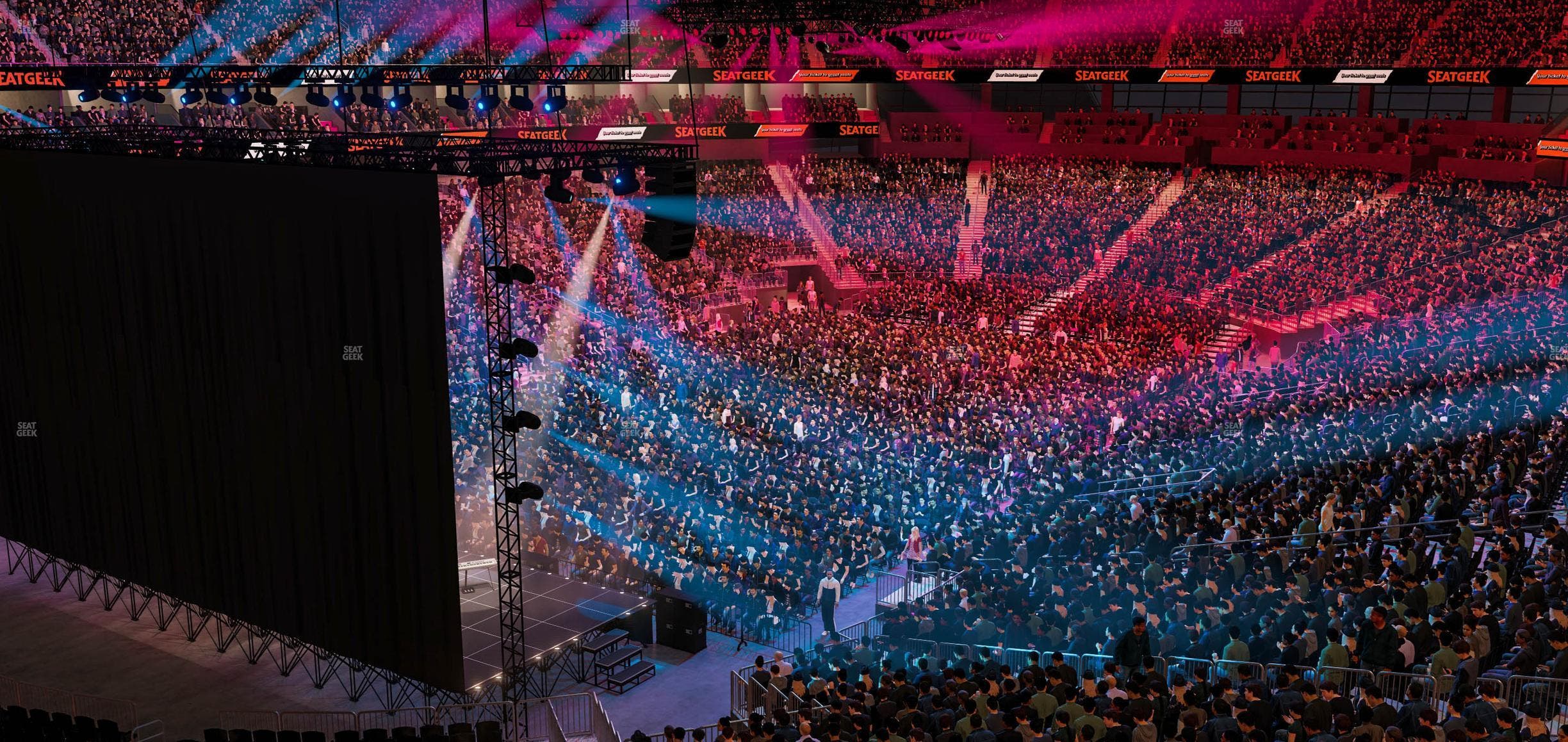 T-Mobile Arena - Section 105 Seat View