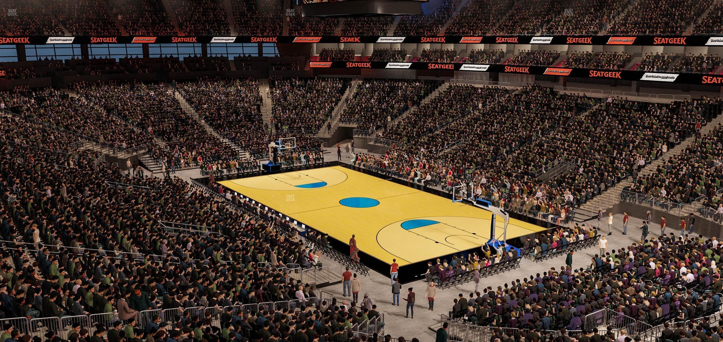 T-Mobile Arena - Section 117 Seat View