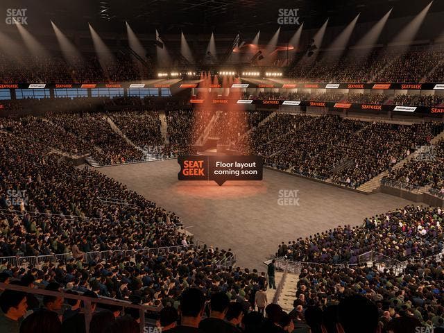 T-Mobile Arena - Section 117 Seat View