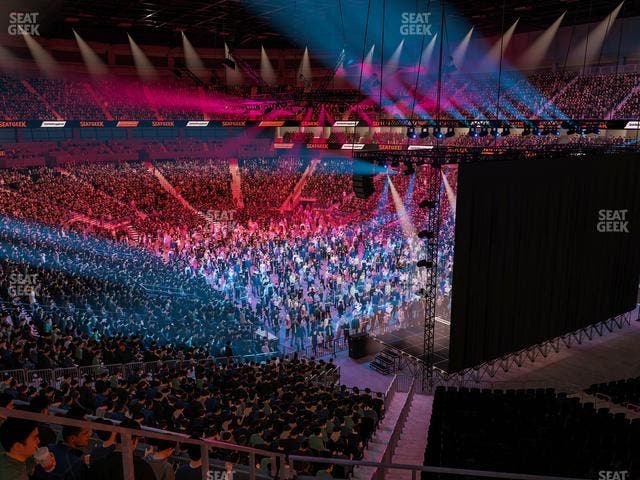 T-Mobile Arena - Section 117 Seat View