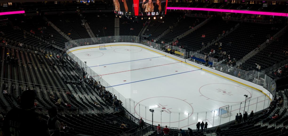 T-Mobile Arena - Section 117 Seat View