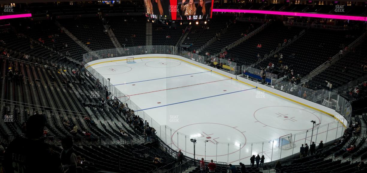 T-Mobile Arena - Section 117 Seat View