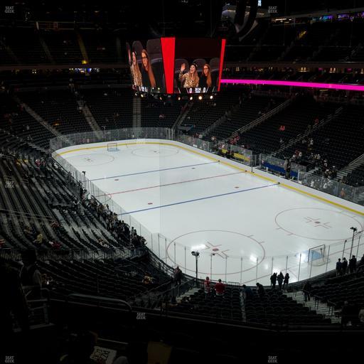 T-Mobile Arena - Section 117 Seat View