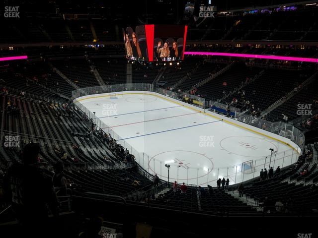 T-Mobile Arena - Section 117 Seat View