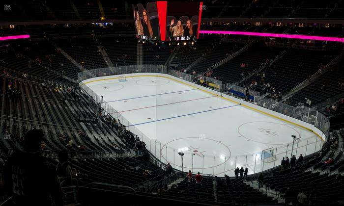 T-Mobile Arena - Section 117 Seat View