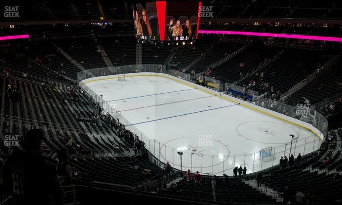 T-Mobile Arena - Section 117 Seat View