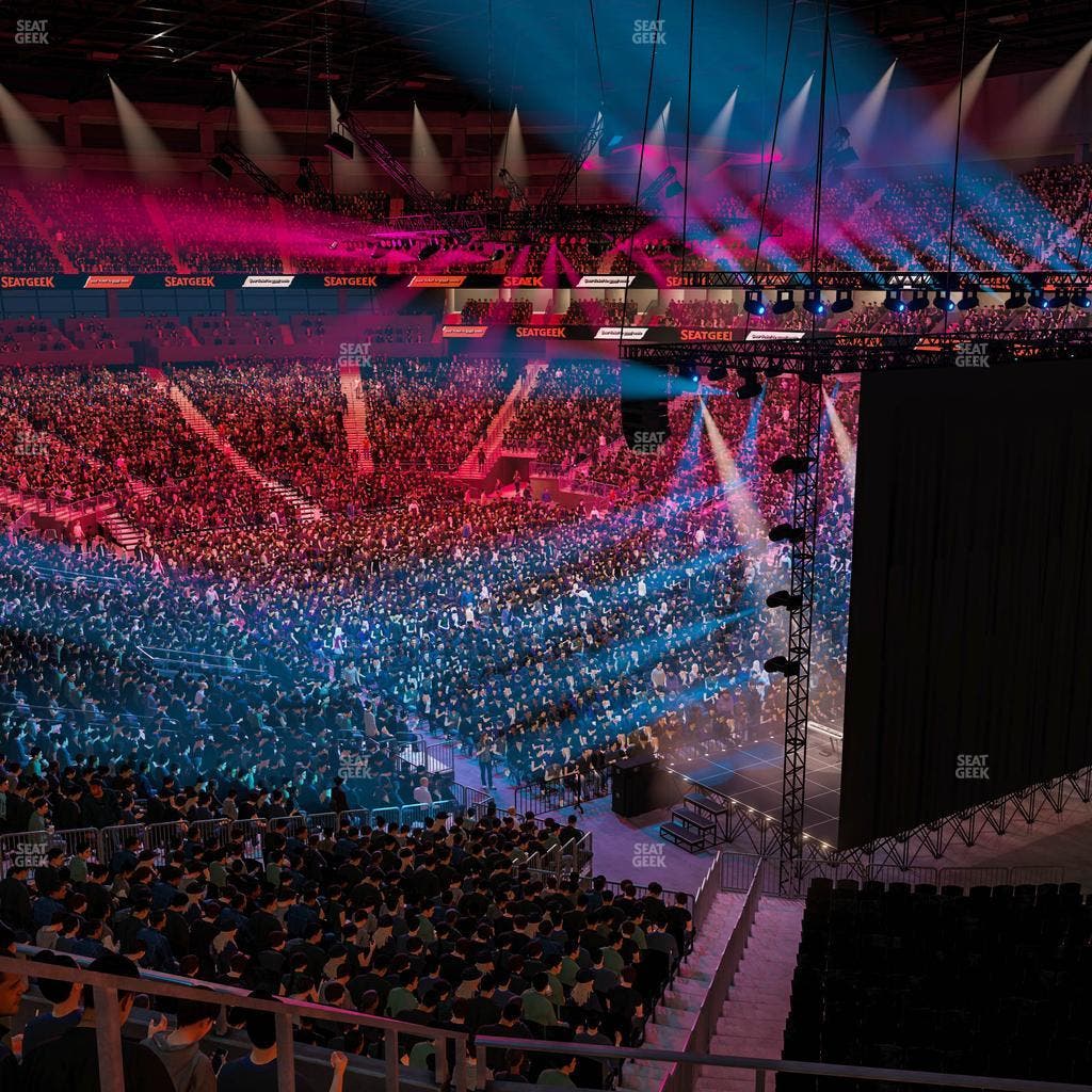 T-Mobile Arena - Section 117 Seat View