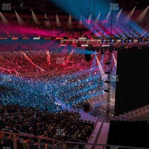 T-Mobile Arena - Section 117 Seat View