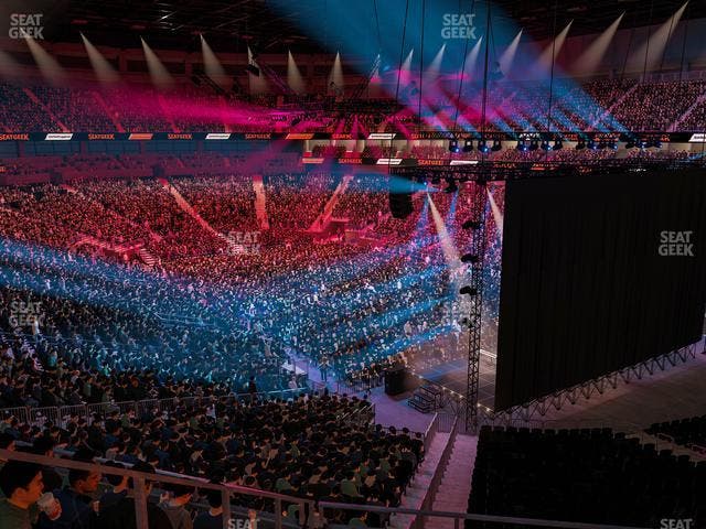 T-Mobile Arena - Section 117 Seat View