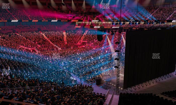 T-Mobile Arena - Section 117 Seat View