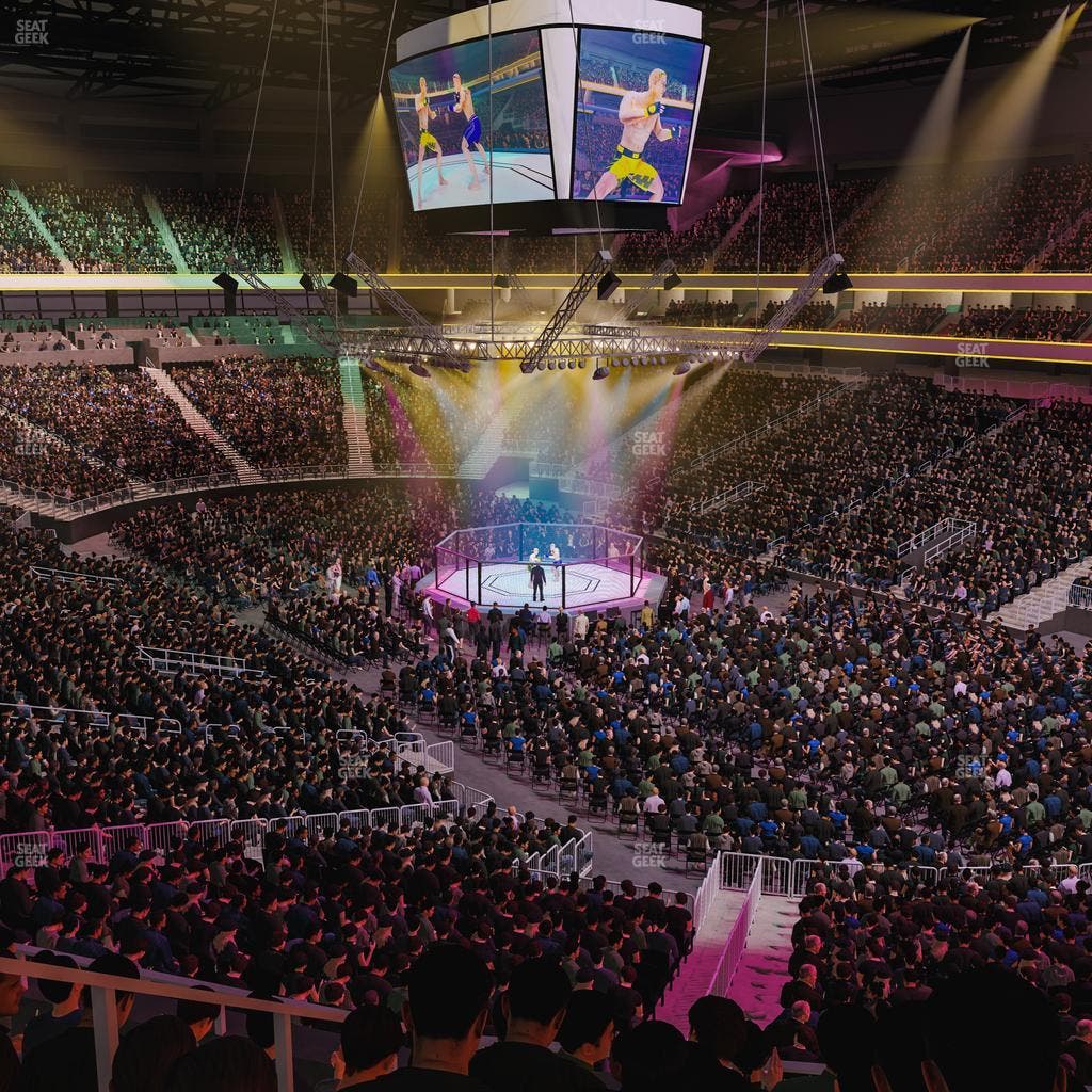 T-Mobile Arena - Section 117 Seat View