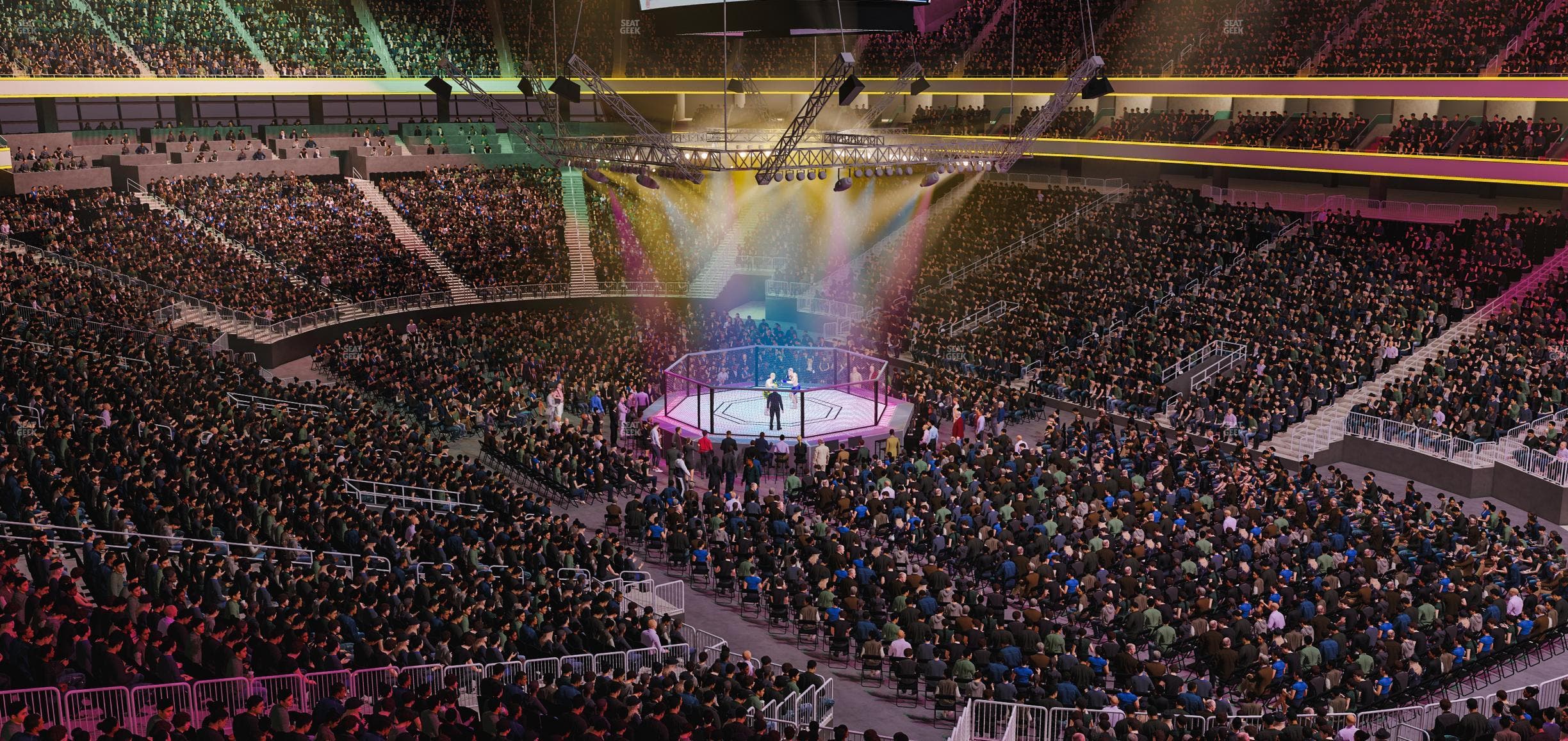 T-Mobile Arena - Section 117 Seat View