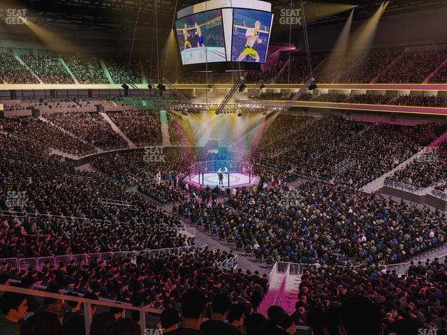 T-Mobile Arena - Section 117 Seat View