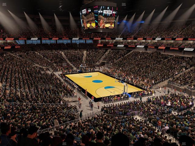 T-Mobile Arena - Section 118 Seat View
