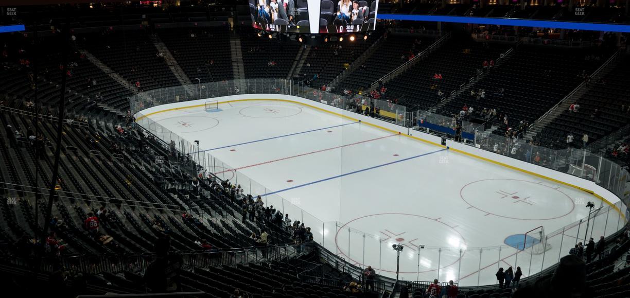T-Mobile Arena - Section 118 Seat View