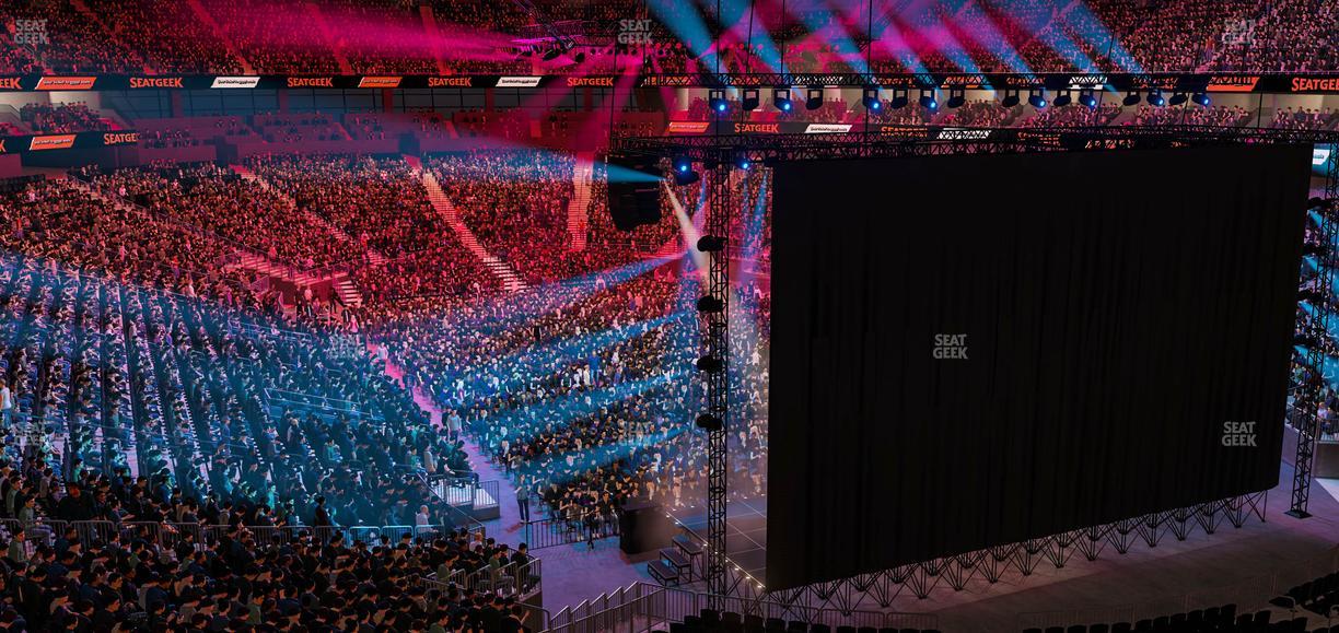 T-Mobile Arena - Section 118 Seat View