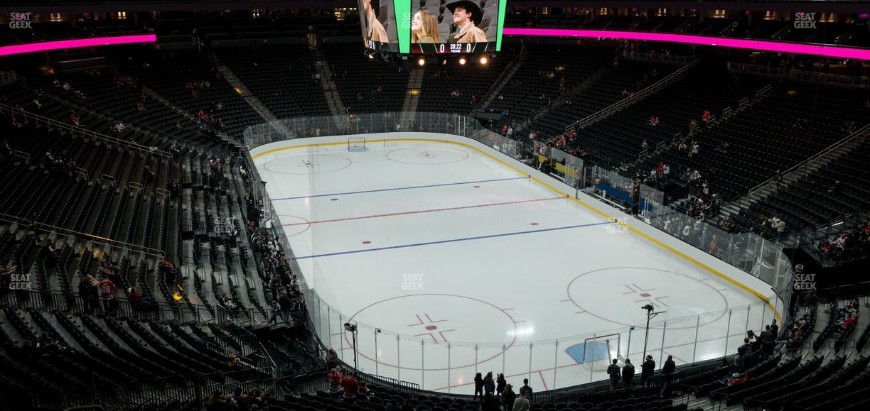 T-Mobile Arena - Section 119 Seat View