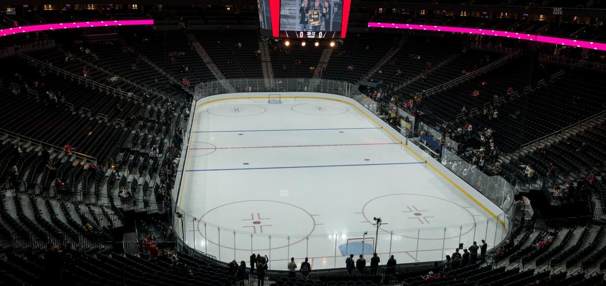 T-Mobile Arena - Section 120 Seat View