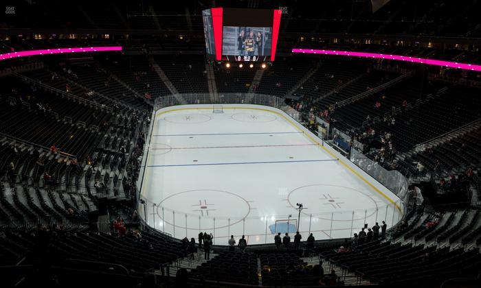 T-Mobile Arena - Section 120 Seat View