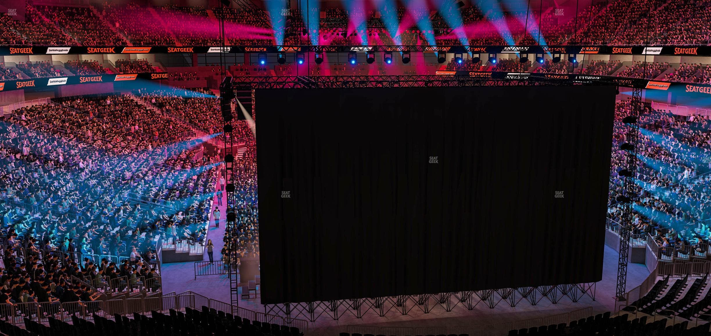 T-Mobile Arena - Section 120 Seat View
