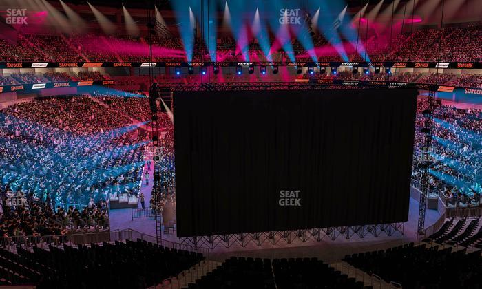 T-Mobile Arena - Section 120 Seat View