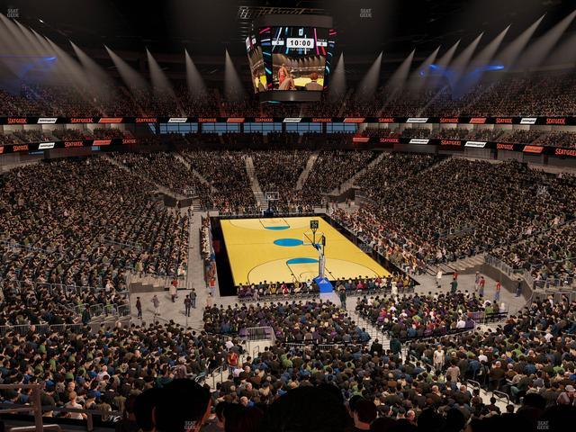 T-Mobile Arena - Section 120 Seat View