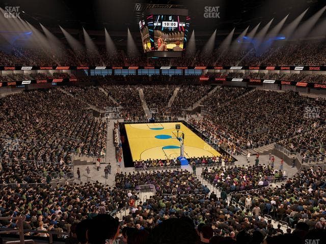 T-Mobile Arena - Section 120 Seat View
