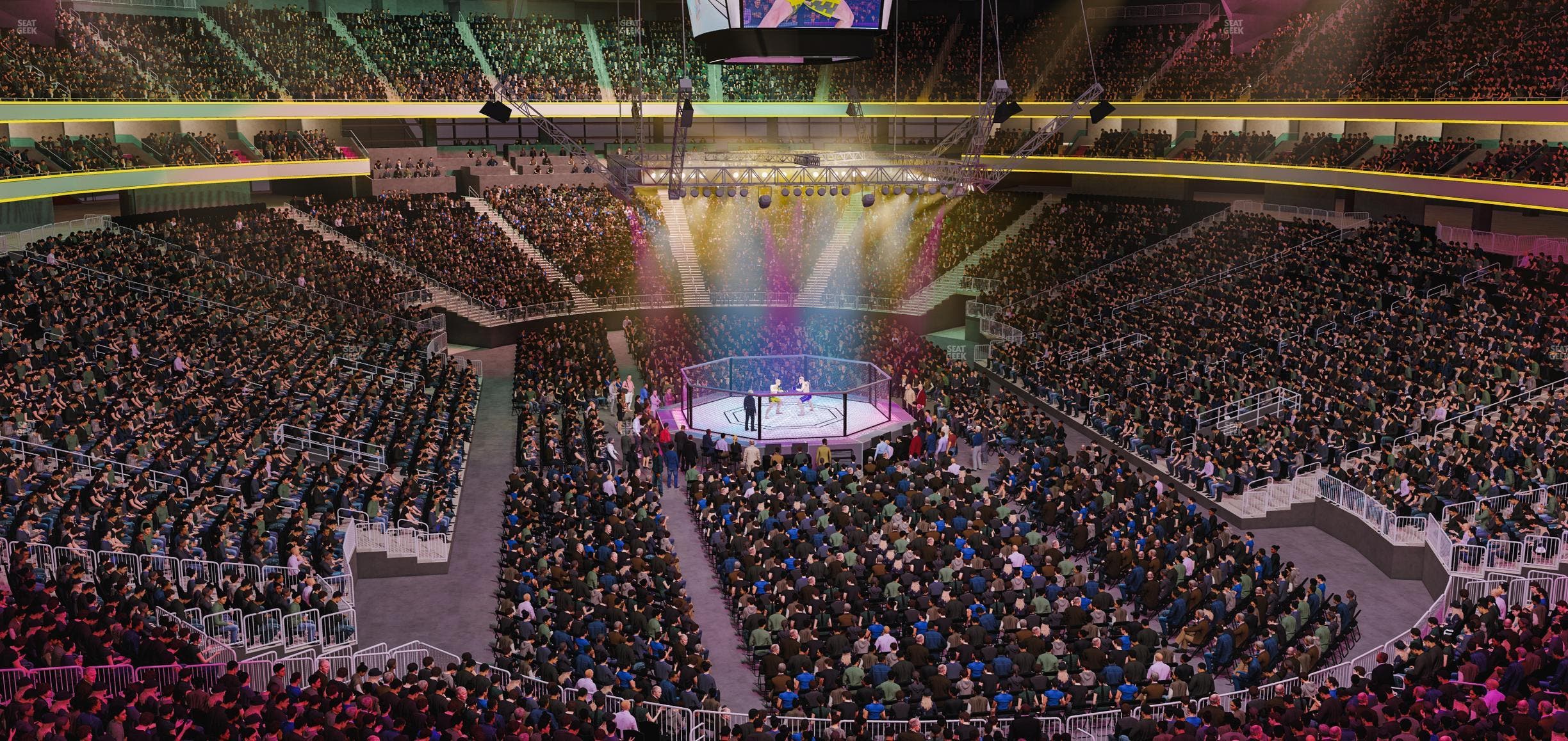 T-Mobile Arena - Section 120 Seat View