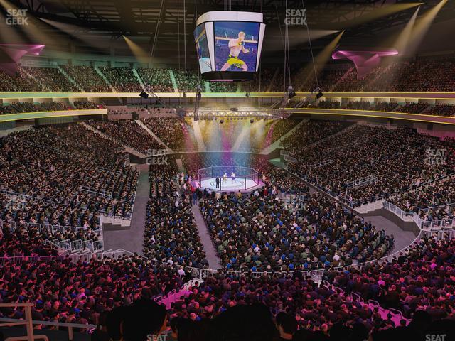 T-Mobile Arena - Section 120 Seat View