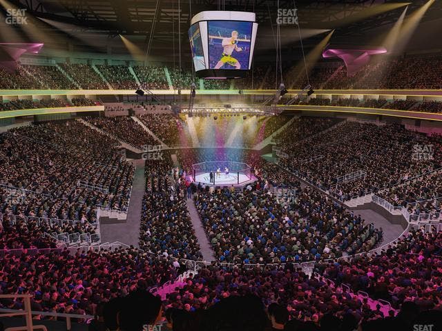 T-Mobile Arena - Section 120 Seat View