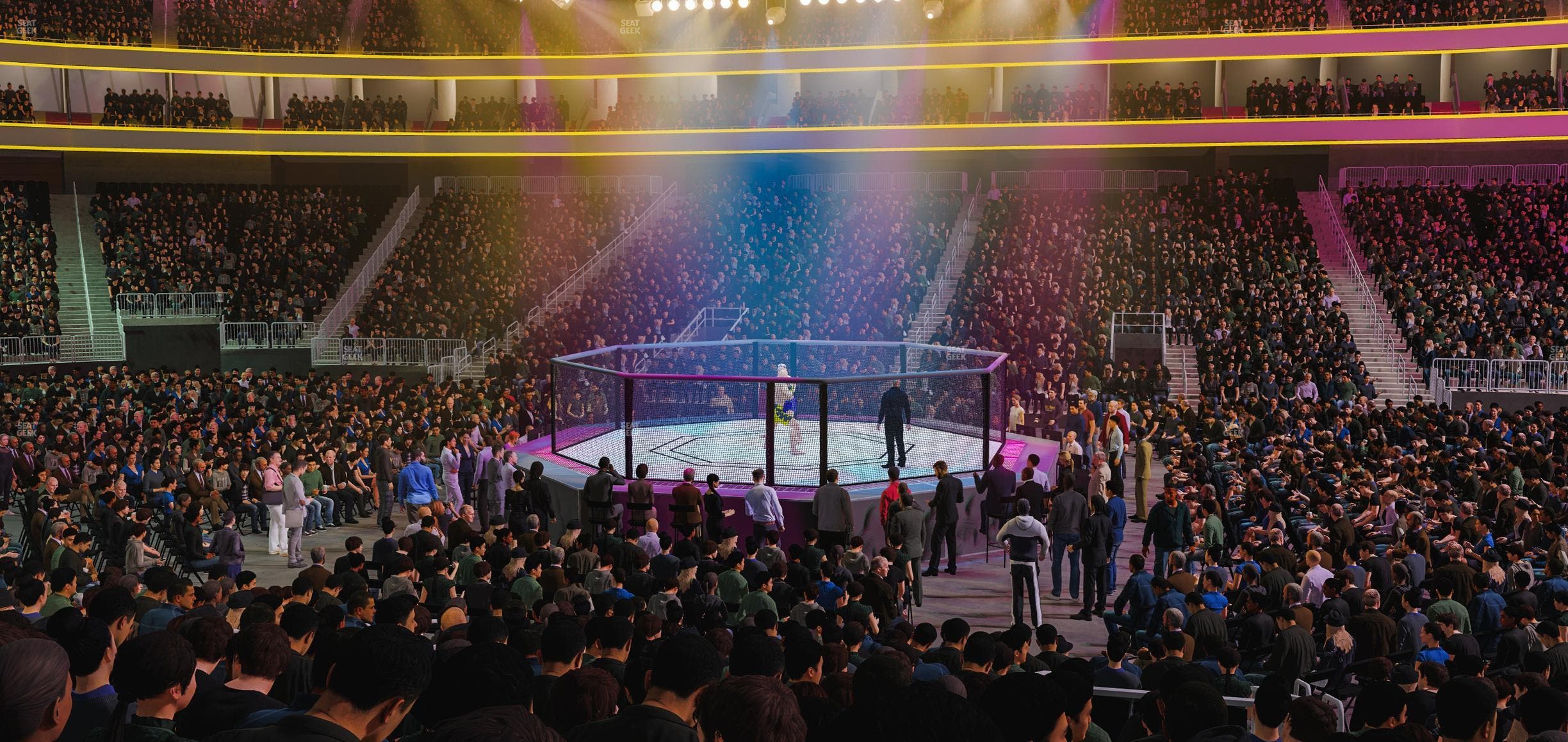 T-Mobile Arena - Section 16 Seat View