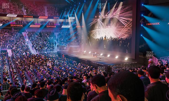 T-Mobile Arena - Section 16 Seat View