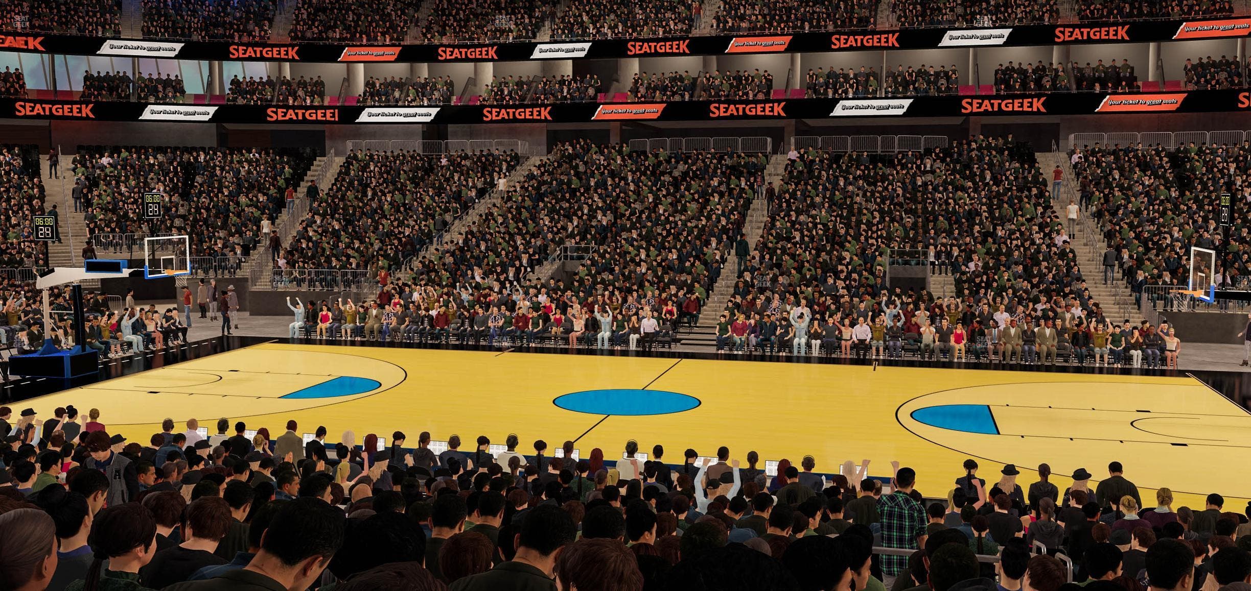 T-Mobile Arena - Section 16 Seat View