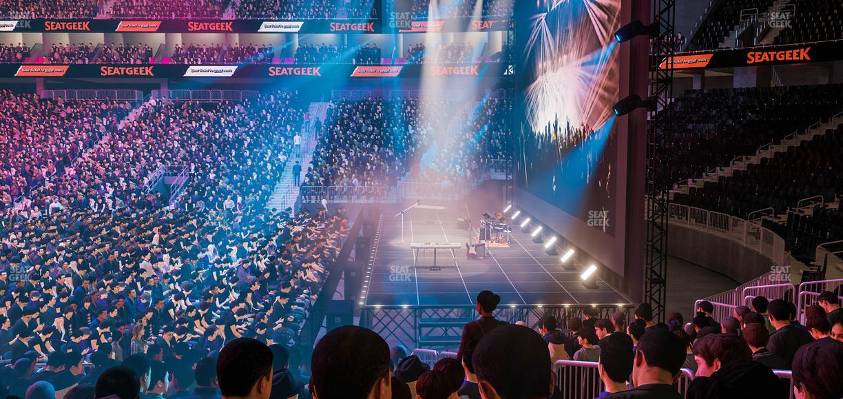 T-Mobile Arena - Section 17 Seat View