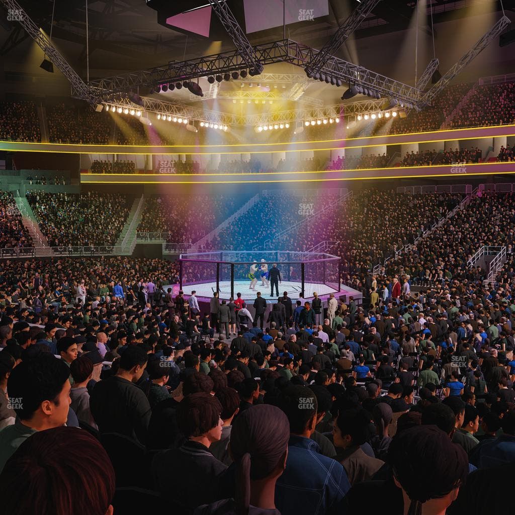 T-Mobile Arena - Section 17 Seat View