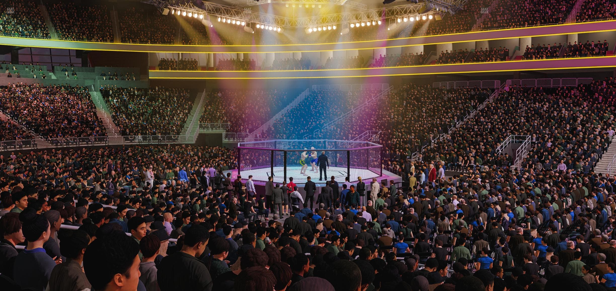 T-Mobile Arena - Section 17 Seat View