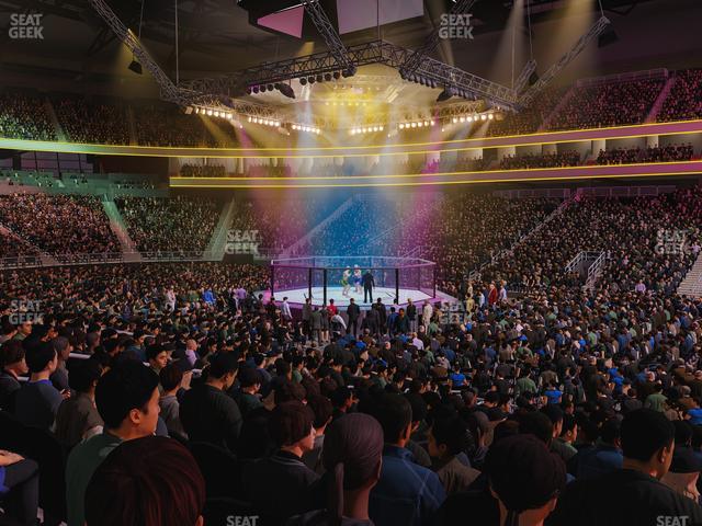 T-Mobile Arena - Section 17 Seat View