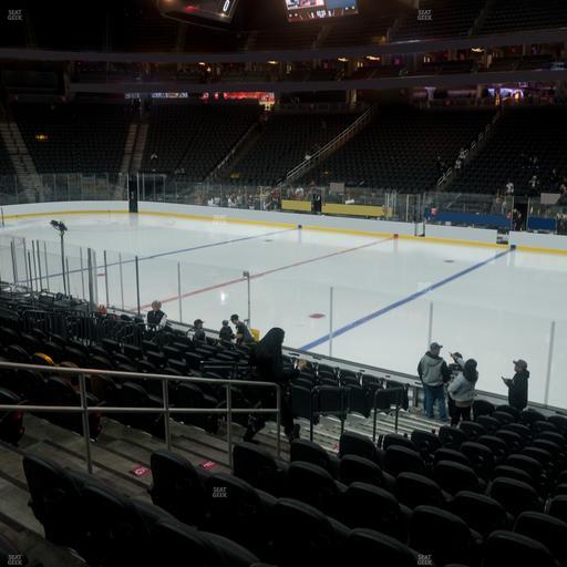 T-Mobile Arena - Section 17 Seat View