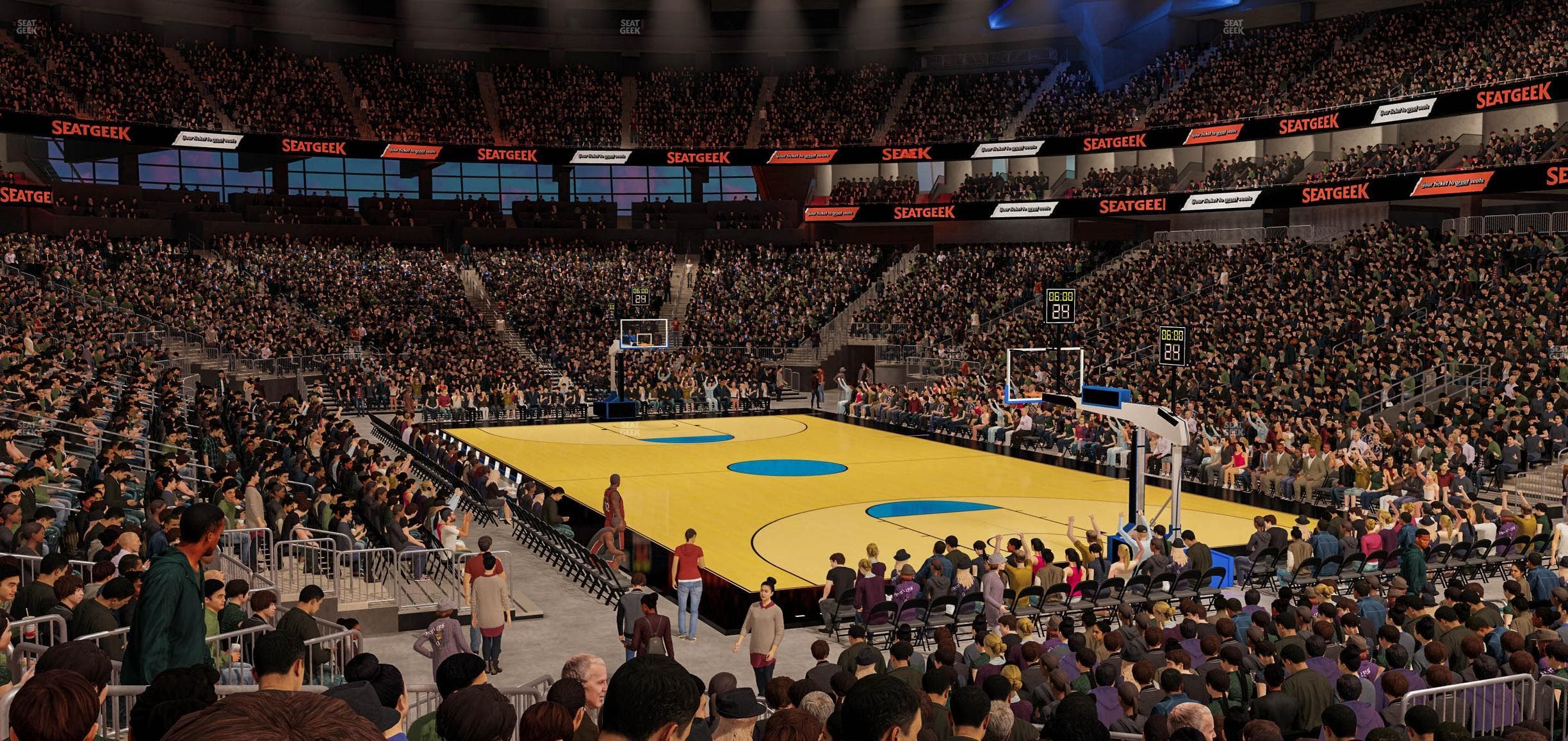 T-Mobile Arena - Section 19 Seat View