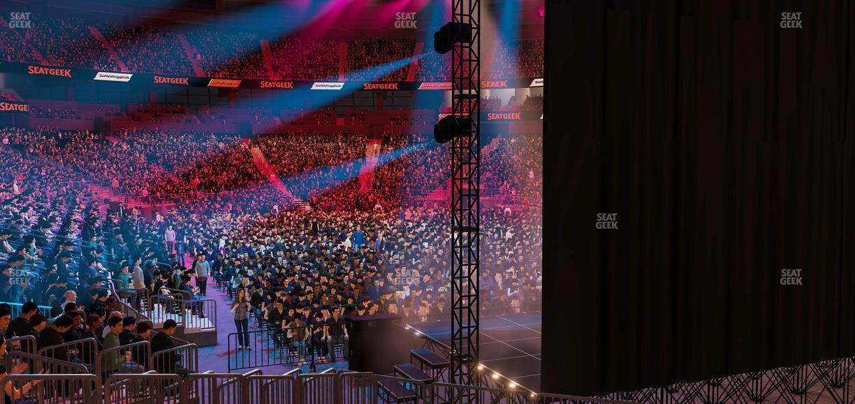 T-Mobile Arena - Section 19 Seat View