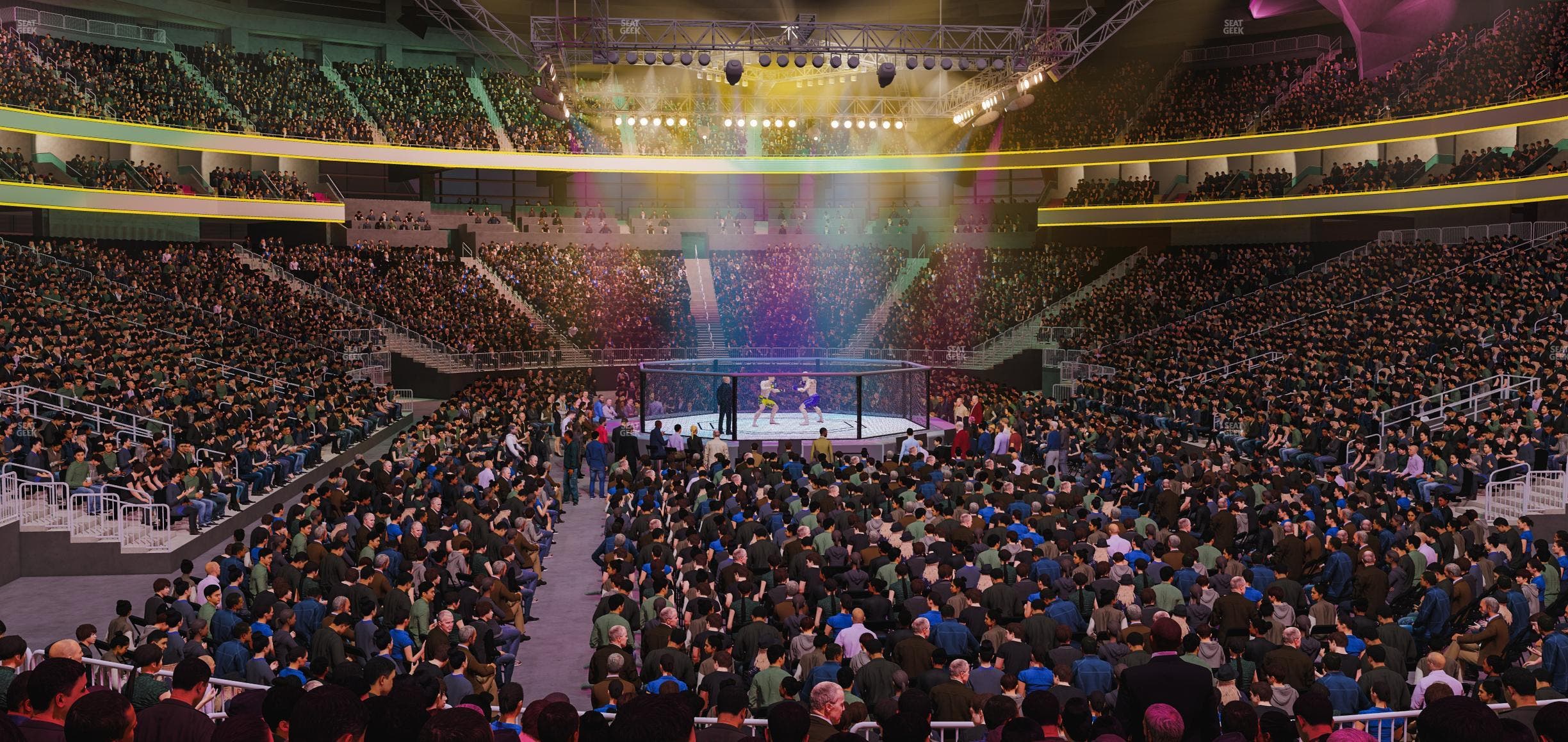 T-Mobile Arena - Section 20 Seat View