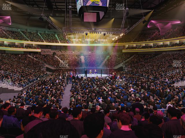 T-Mobile Arena - Section 20 Seat View