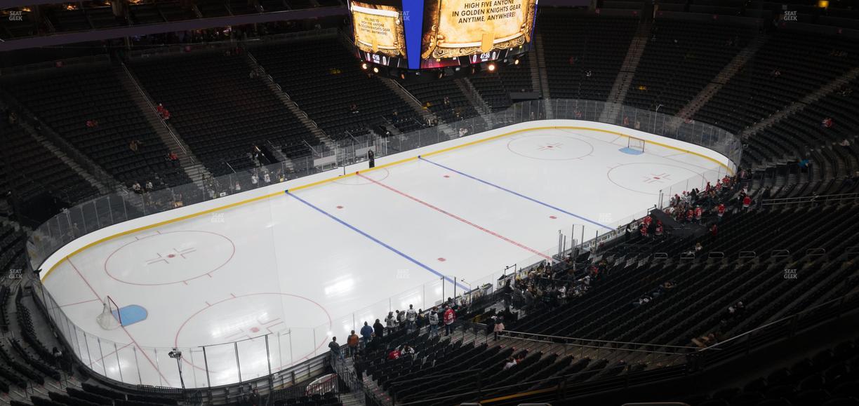 T-Mobile Arena - Section 201 Seat View