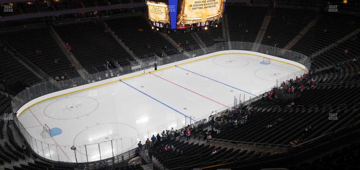 T-Mobile Arena - Section 201 Seat View