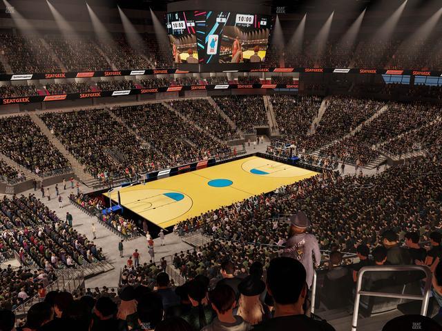 T-Mobile Arena - Section 201 Seat View