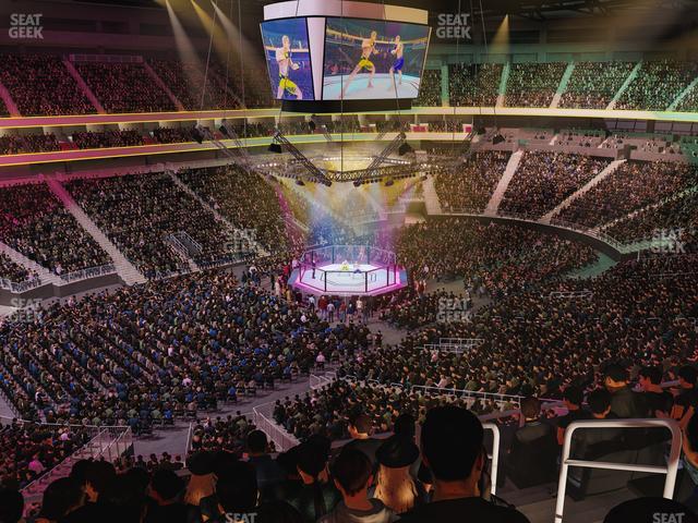 T-Mobile Arena - Section 201 Seat View