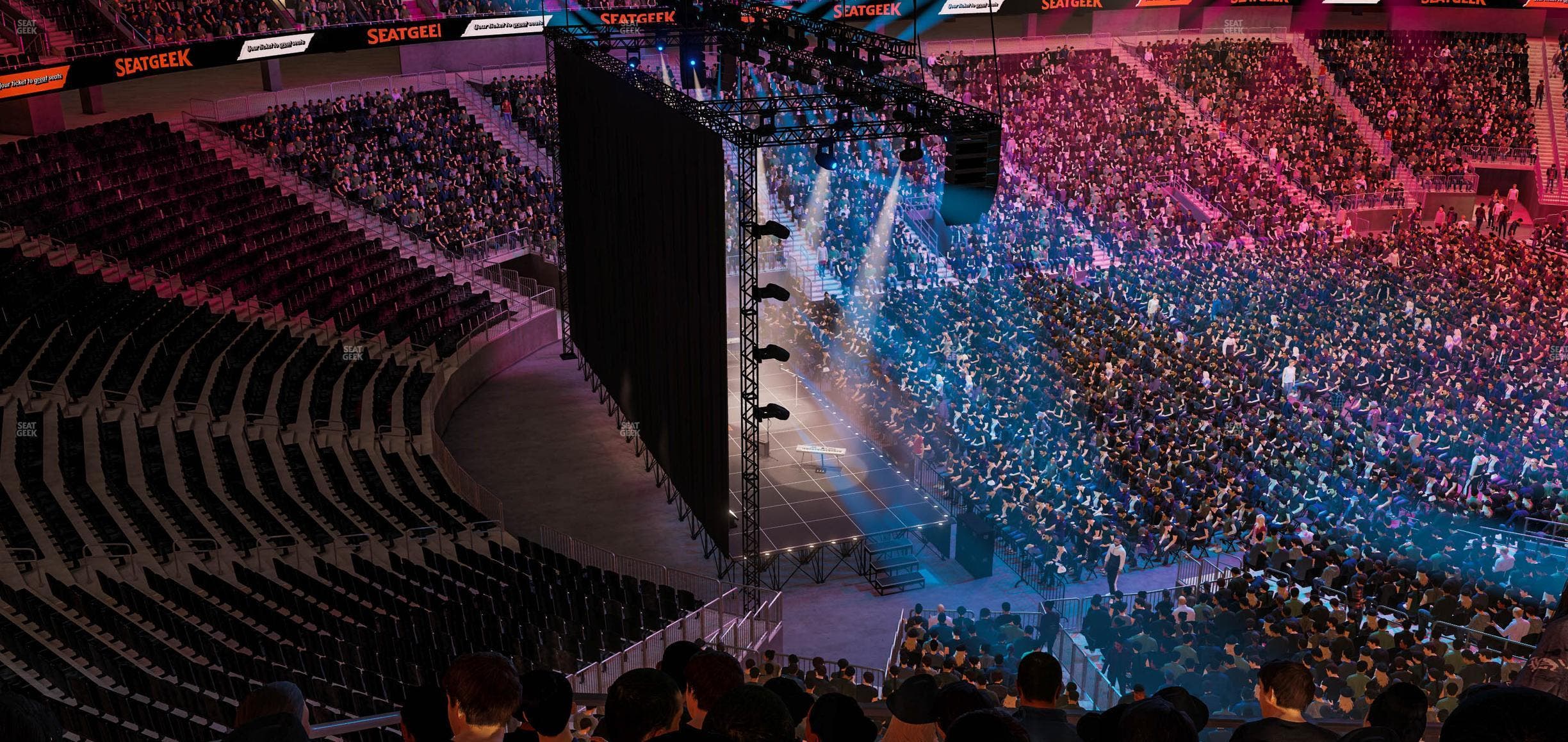 T-Mobile Arena - Section 201 Seat View